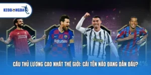 Cầu Thủ Lương Cao Nhất Thế Giới: Cái Tên Nào Đang Dẫn Đầu?