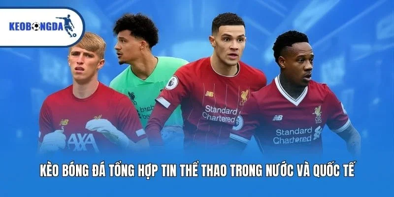 Kèo bóng đá tổng hợp tin thể thao trong nước và quốc tế